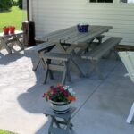 After photo of picnic table.