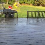 Before anything while deck is wet