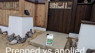 Restore-A-Deck Dark Walnut Fence Restore-A-Deck Dark Walnut Fence