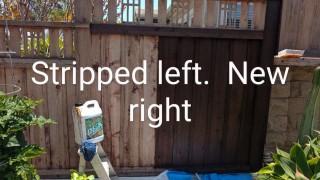 Restore-A-Deck Dark Walnut Fence Restore-A-Deck Dark Walnut Fence